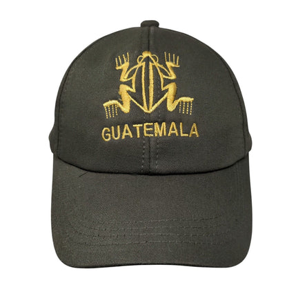 Guatemala Slideback Hat Green One Size Adjustable Embroidered Vented Holes