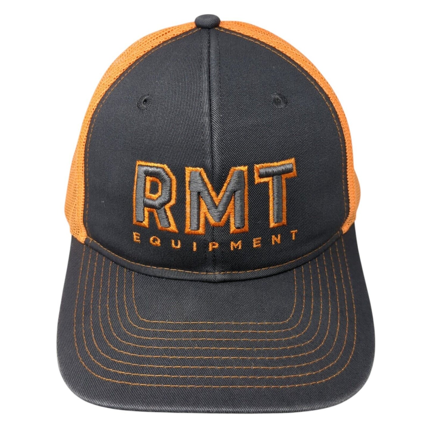 RMT Equipment Strapback Trucker Hat Multicolor OS Adjustable Mesh Port Authority