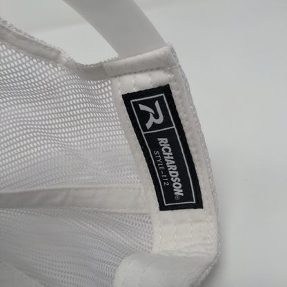 Komatsu Snapback Trucker Hat Blue OSFA Adjustable Mesh Back 6 Panel Richardson