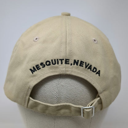 CasaBlanca Hotel Casino Golf Spa Baseball Cap Beige One Size Mesquite Nevada Hat