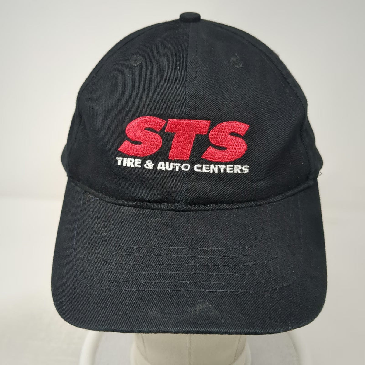 Apollo USA Baseball Cap Black One Size STS Tire & Auto Centers Strapback Hat