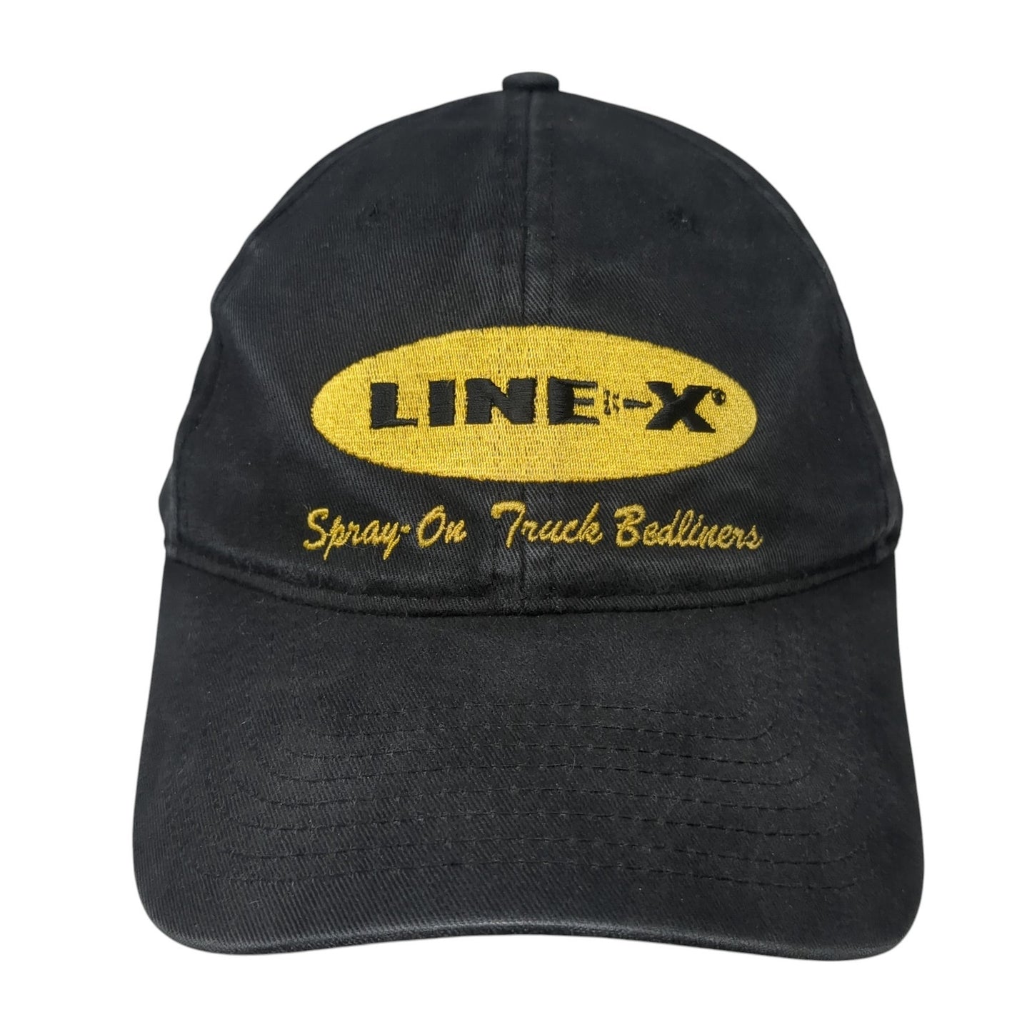 Line X Spray On Truck Bedliners Baseball Cap Black One Size Adjustable Hit Wear