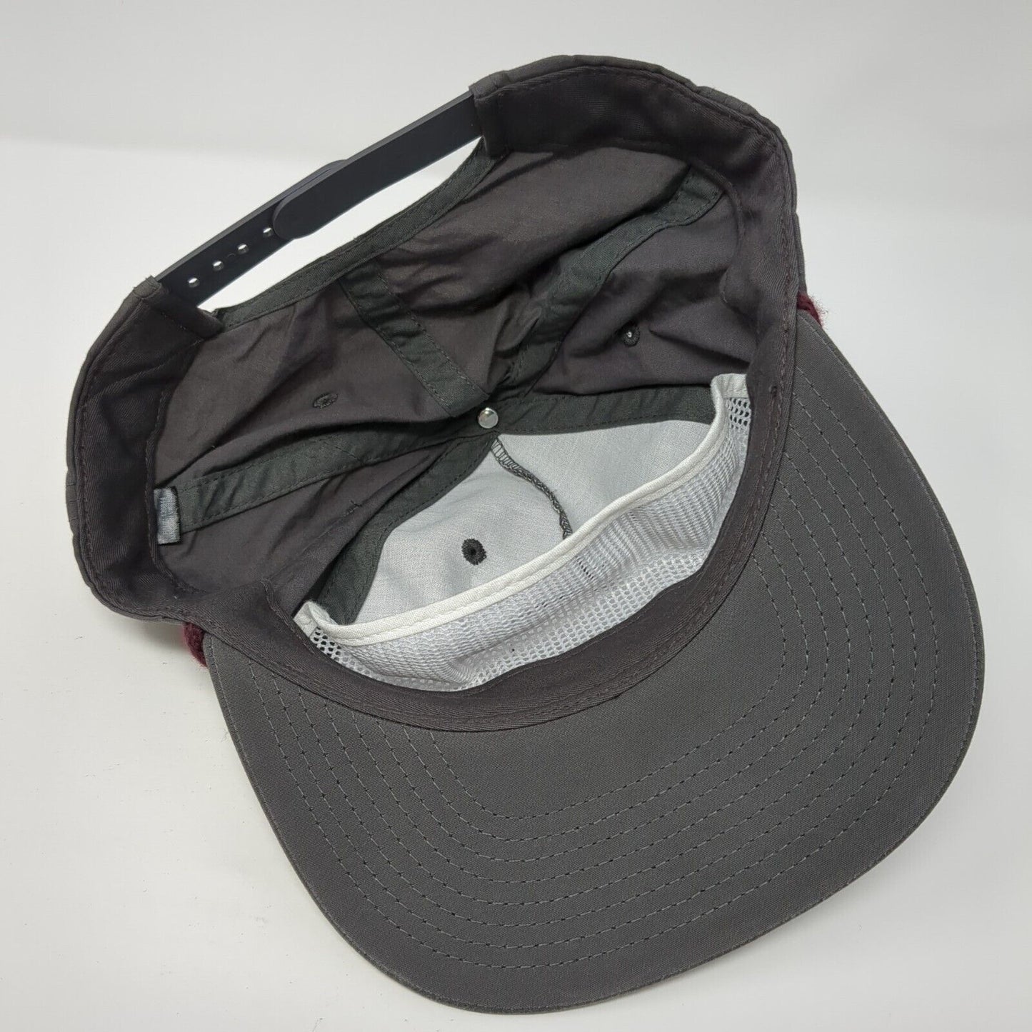 All Kind Hard Kombucha Snapback Rope Hat Gray One Size Adjustable