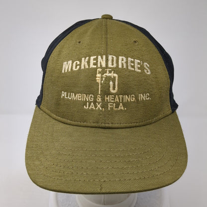 McKendree's Plumbing & Heating Inc JAX FLAStrapback Trucker Hat Brown OS Mesh