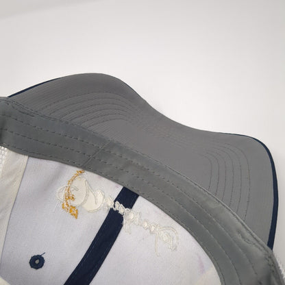 Windbrooker Snapback Trucker Hat Blue One Size Mesh Back Imperial