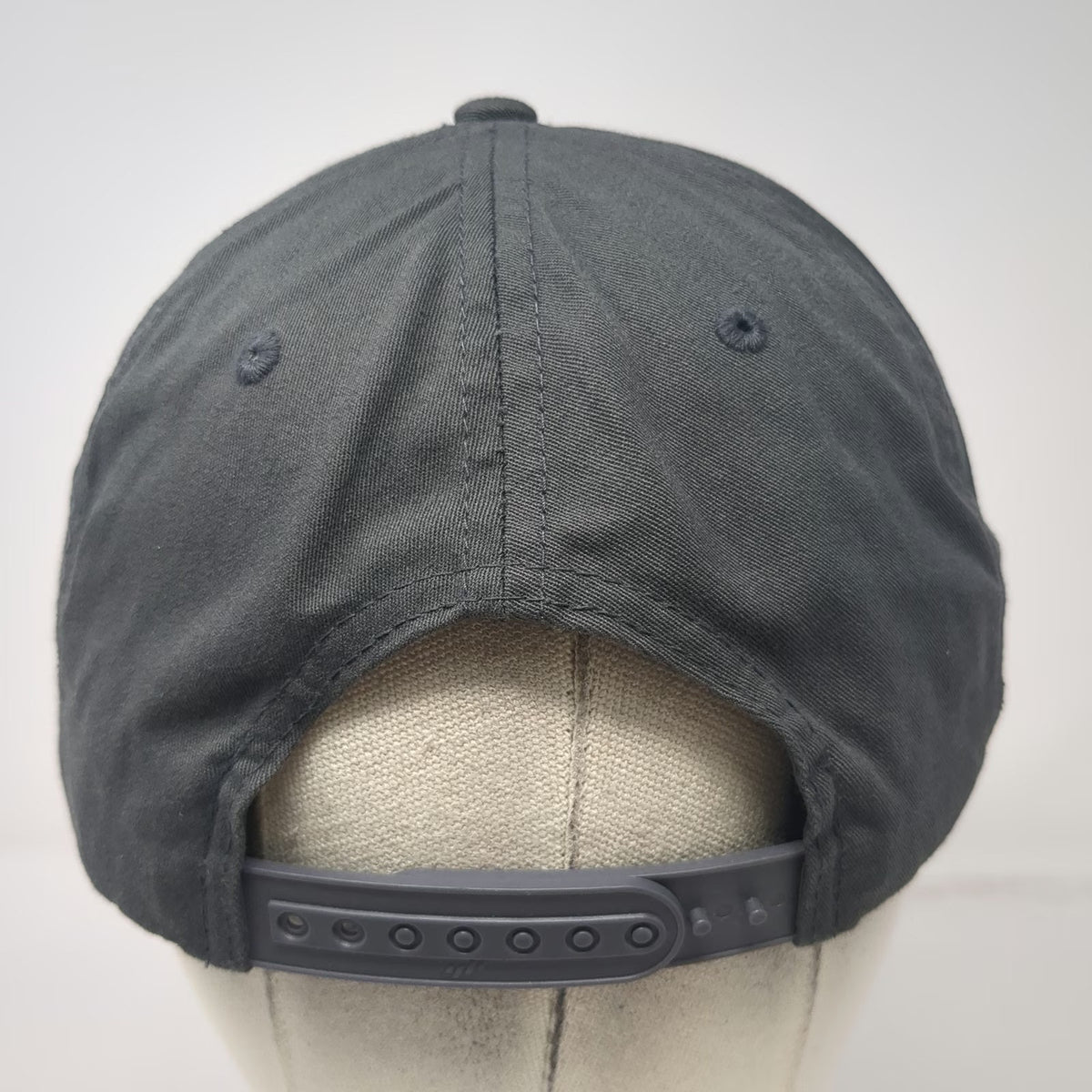 Yupoong 5 Panel Gray Snapback One Size Hat Lure Nerd Fishing Glasses Embroidery