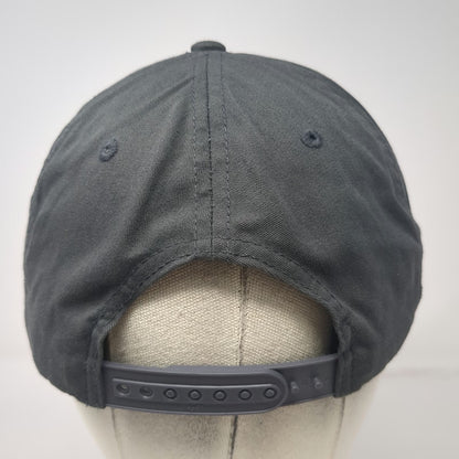 Yupoong 5 Panel Gray Snapback One Size Hat Lure Nerd Fishing Glasses Embroidery
