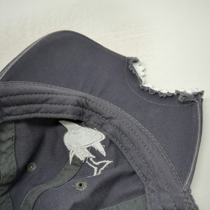 Royal Resortwear Baseball Cap Gray One Size Shark Bite Teeth Aquarium Ocean Hat