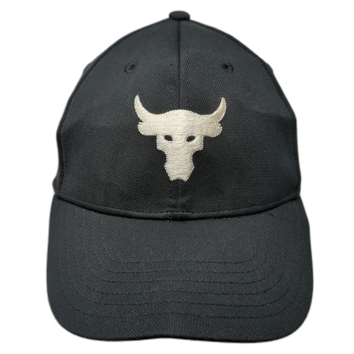 Under Armour Baseball Cap Blue One Size Project Rock Brahma Bull Strapback Hat