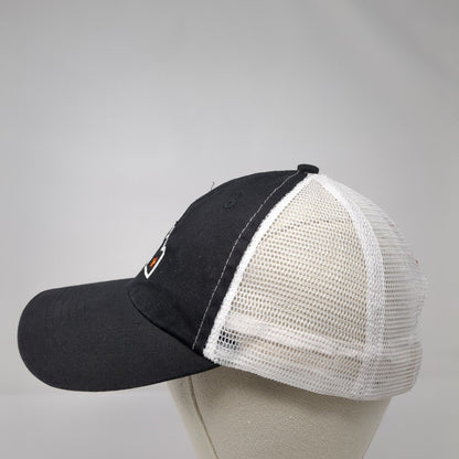 Go Bengals Strapback Trucker Hat Black One Size Adjustable Embroidered Mesh Back