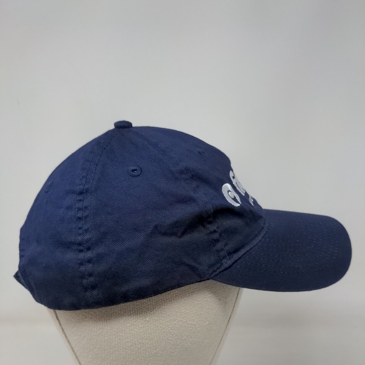 First Tee Sarasota/Manatee Strapback Hat Blue One Size Embroidered