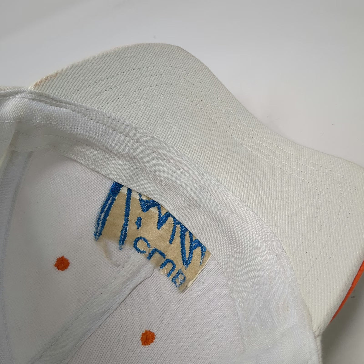 Baseball Cap White One Size Wyndham Resorts Club Viva Logo Adjustable Hat