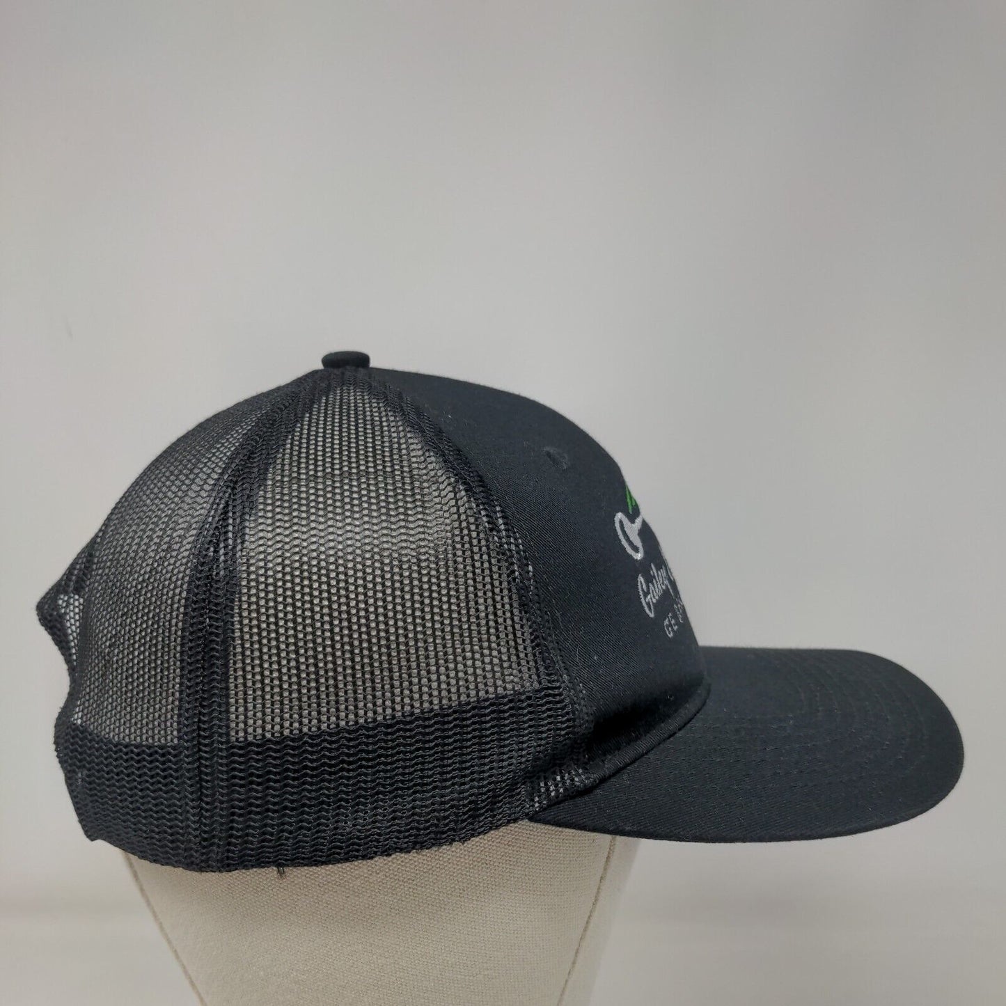 Gailey Enterprises Real Estate Snapback Trucker Hat Black One Size Mesh Back