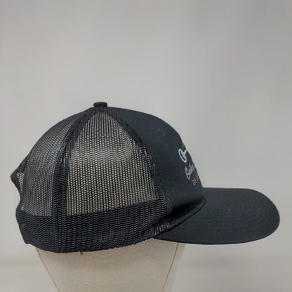 Gailey Enterprises Real Estate Snapback Trucker Hat Black One Size Mesh Back