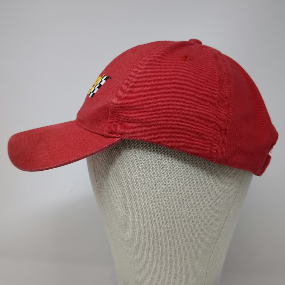 Vitronic Advance Auto Parts Hat Red Baseball Cap One Size Strapback Checkered