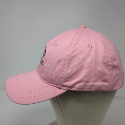 Toyota Baseball Cap Pink One Size Strapback Embroidered Logo Hat Cotton Car
