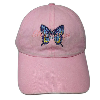 J-HATS Pink Albuquerque Butterfly One Size Baseball Cap Strapback Souvenir Hat
