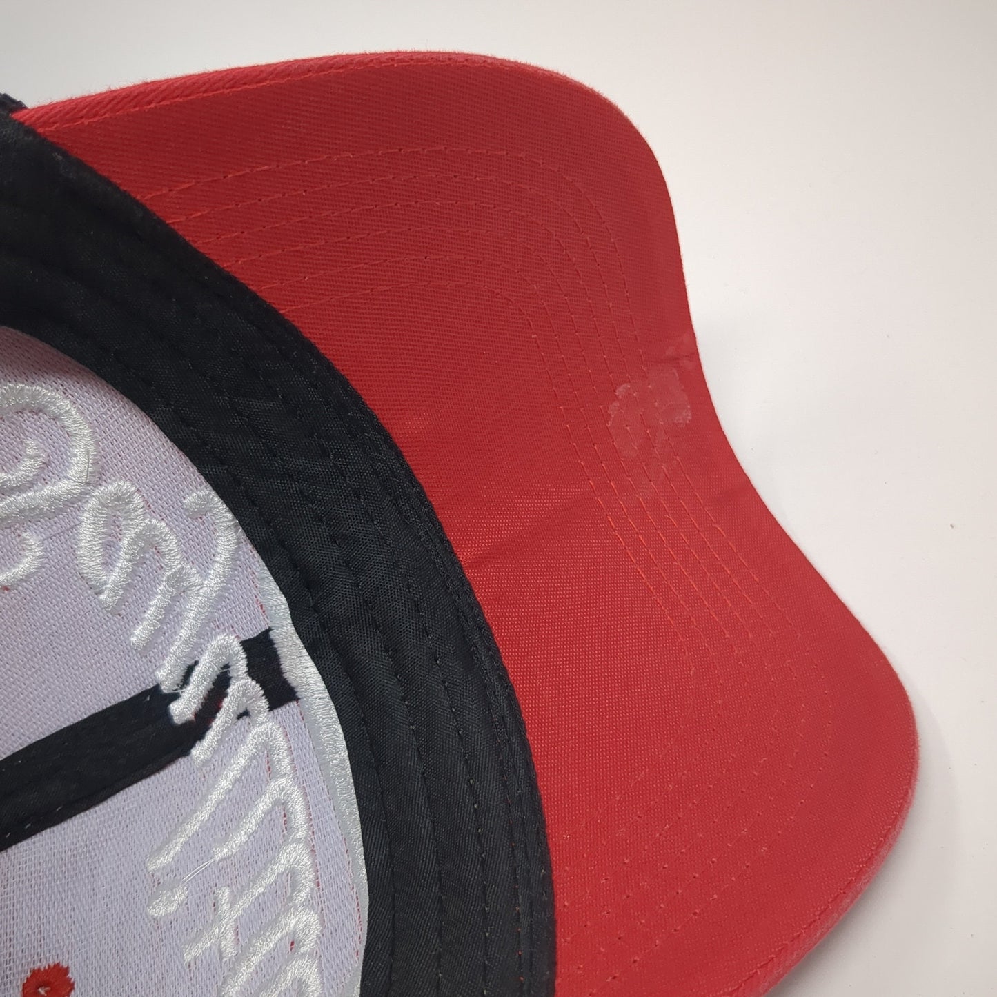 Sayulita Mexico Strapback Trucker Hat Red One Size Mesh Back Adjustable