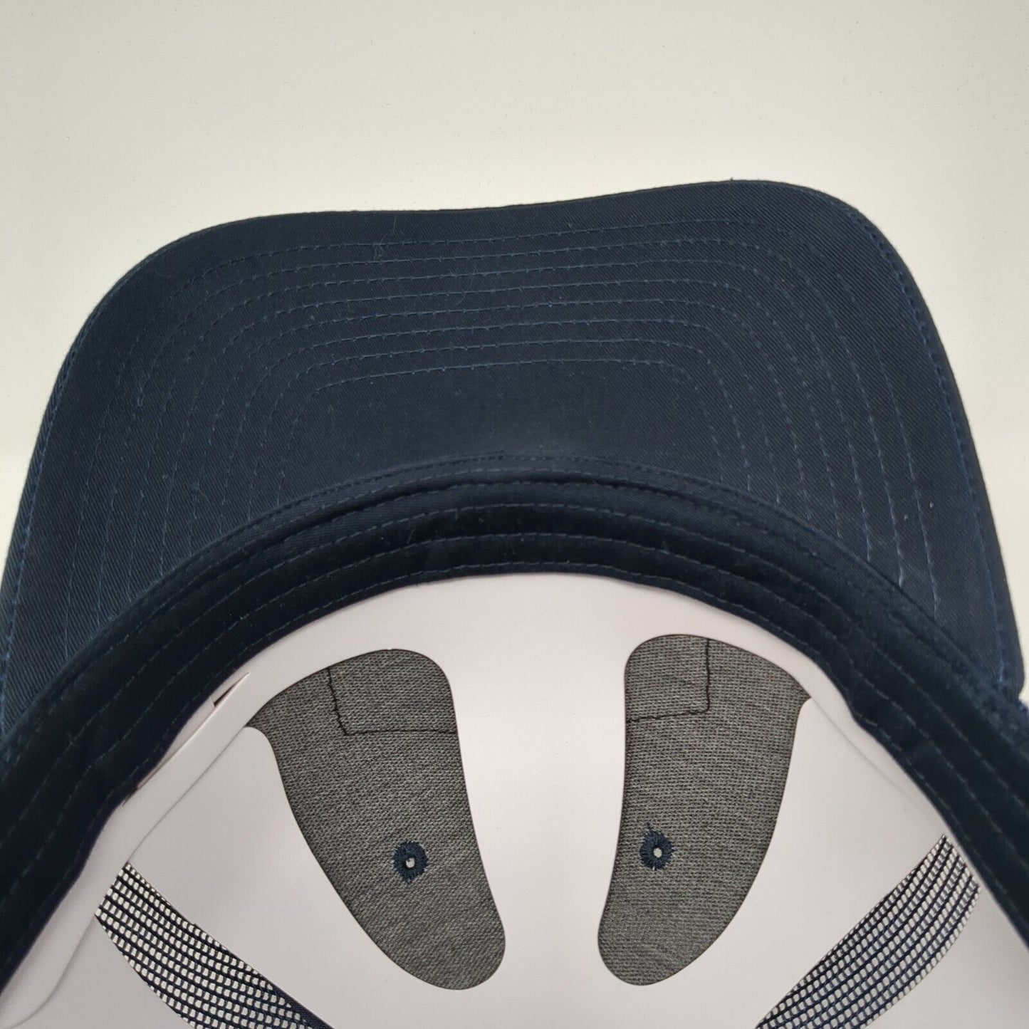 Skins 2024 Patch Snapback Trucker Hat Blue One Size Mesh Back Adjustable