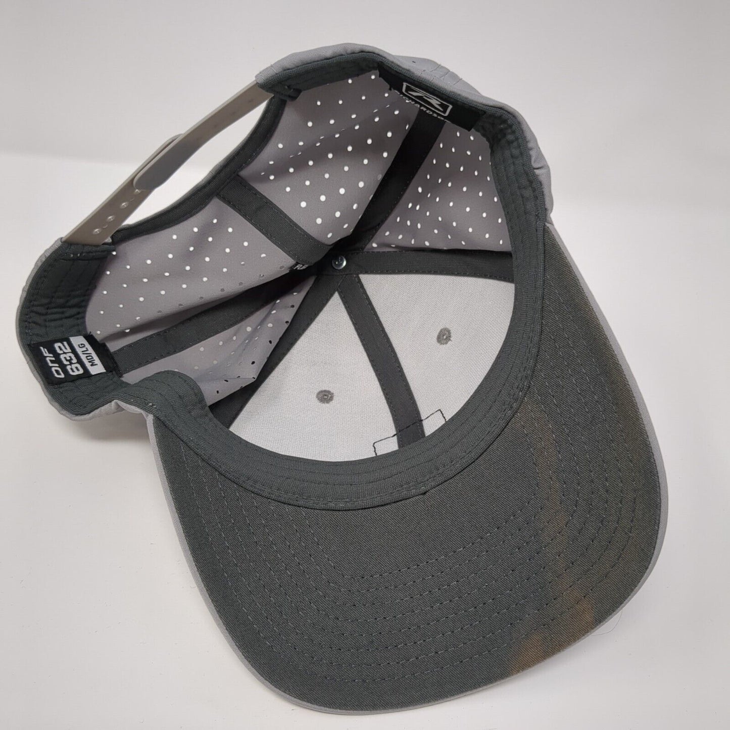 Legacy Market Snapback Hat Gray M/L Flexfit Adjustable On-Field Richardson