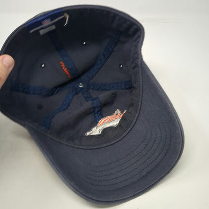 Reebok Denver Broncos NFL Cap Blue One Size Stretch Fit Embroidered Hat Logo