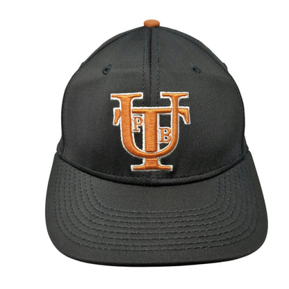 The Game Baseball Cap Black 7 Fitted UTPB University Pro Hat University of Texas