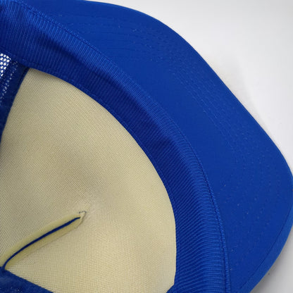 Hawaiian Headwear Blue OS Trucker Hat Pink Hawaii Graphic Mesh Snapback Rope
