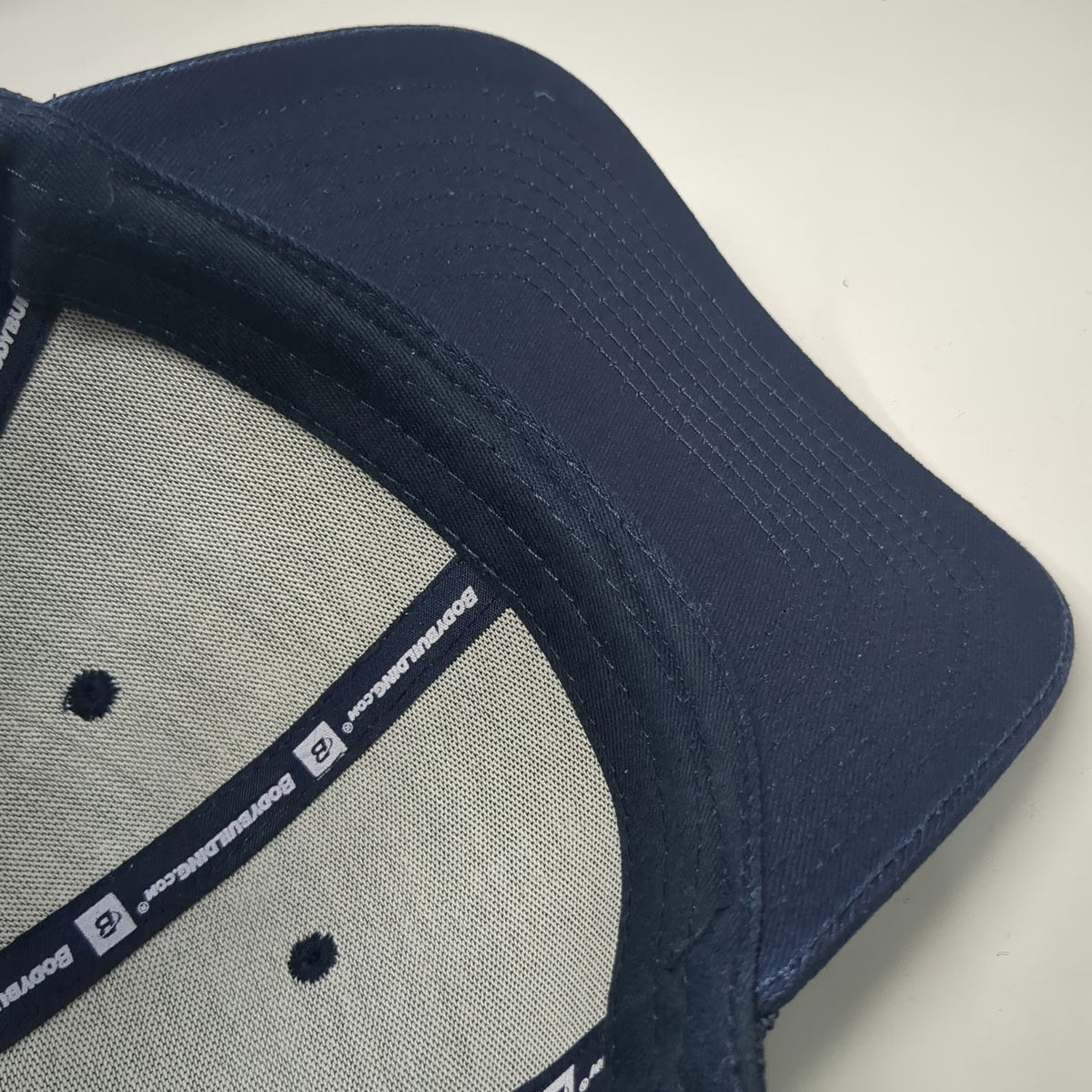 Bodybuilding Trucker Hat Blue One Size Mesh Back Snapback Patch Logo Gym Cap