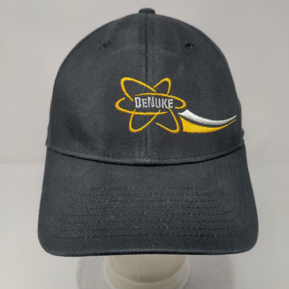 Denuke Fitted Hat Black M/L Embroidered 6 Panel Pro Flex Outdoor Cap
