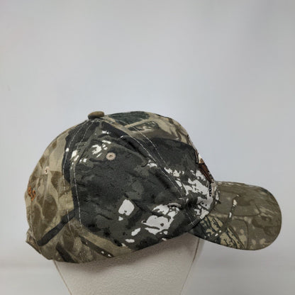 Texas Strapback Hat Camouflage One Size Adjustable Embroidered 6 Panel Joy Cap