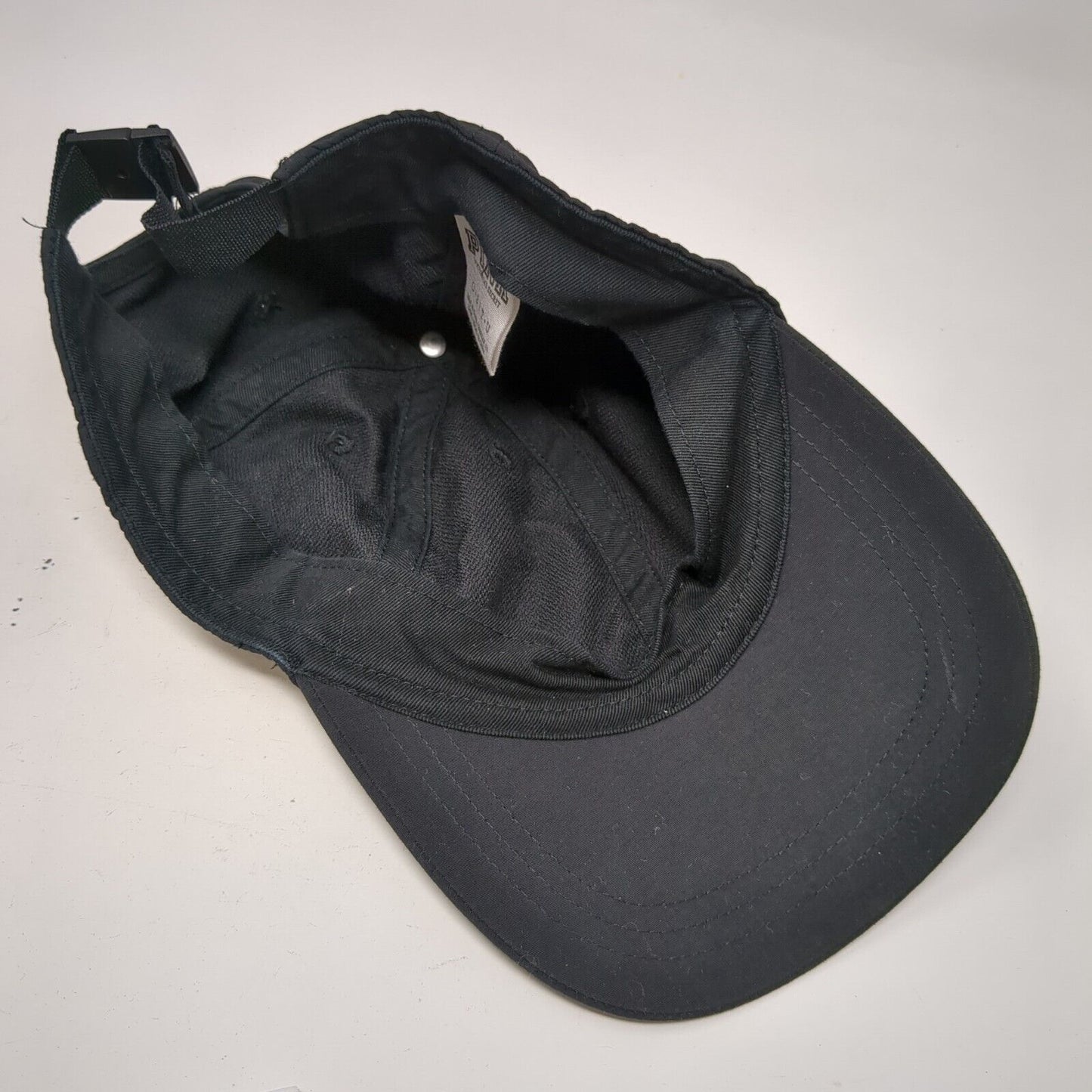 PINK Slideback Hat Black OSFA Adjustable 6 Panel Vented Holes Victoria's Secret