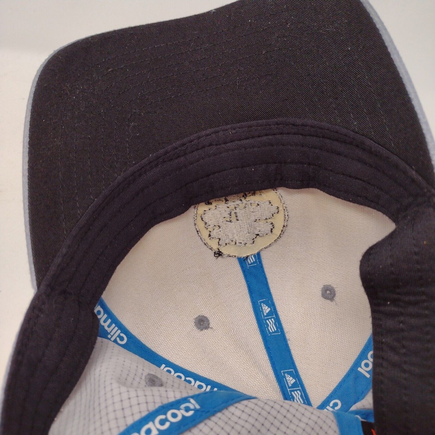 Adidas Climacool Fitted Hat Gray L/XL Embroidered Tree Vent Holes
