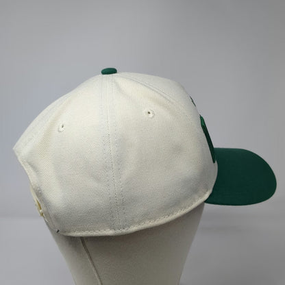 New Era 5 Panel White Green One Size Los Angeles Dodgers Snapback MLB Hat