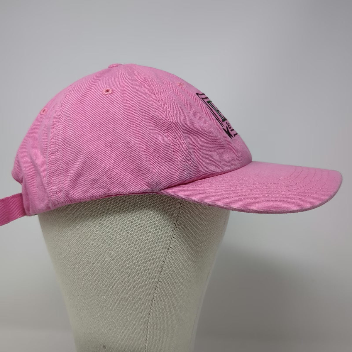 Richardson Baseball Cap Pink One Size EG EST 1995 Butterfly Hat Slideback Cotton