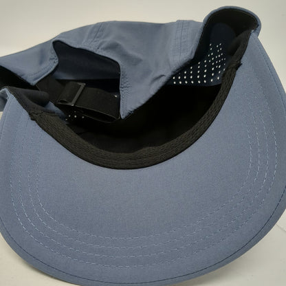 Buff Baseball Cap Blue One Size Slideback Performance Laser Cut Running Hat