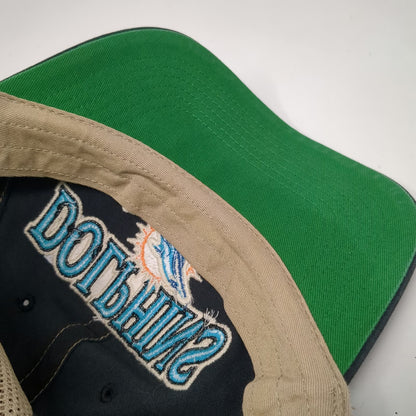 Miami Dolphins NFL 47 Trucker Hat Gray One Size Mesh Snapback Green Underbrim