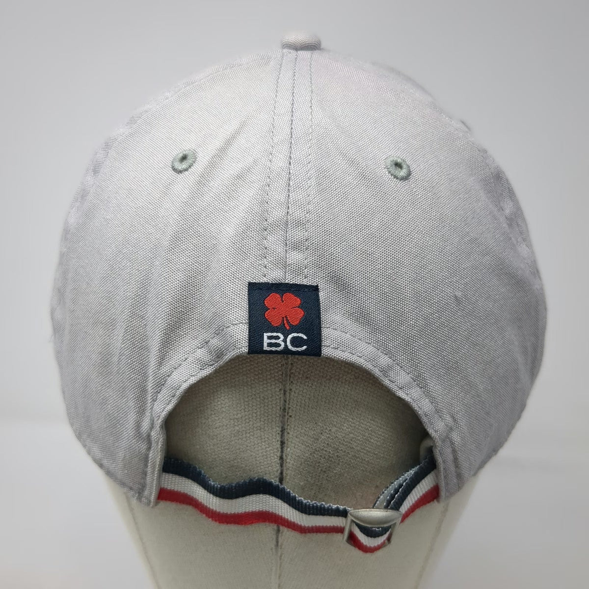 Black Clover Baseball Cap Gray One Size American Flag Clover Live Lucky Hat