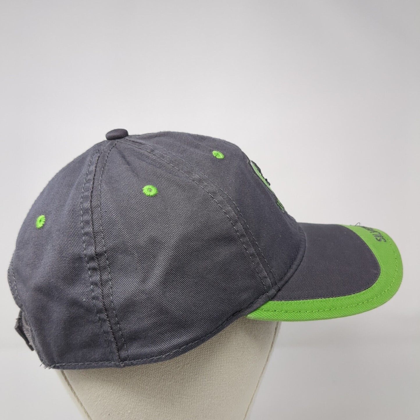 Silverwood Est. 1988 Strapback Hat Gray One Size Adjustable Embroidered