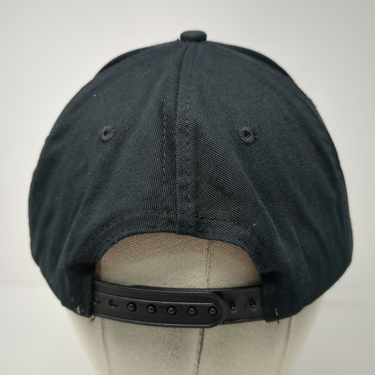 Kappa Snapback Hat Black Size 59 Embroidered Logo Adjustable Sportswear Cap