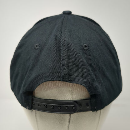 Kappa Snapback Hat Black Size 59 Embroidered Logo Adjustable Sportswear Cap