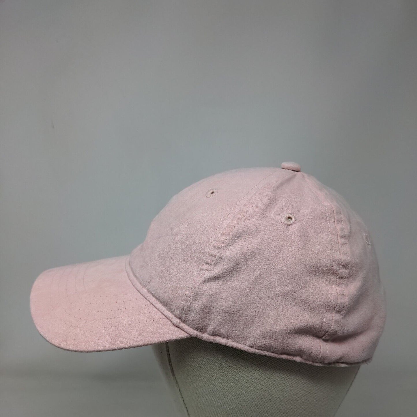 Unbranded Slideback Hat Solid Pink One Size Adjustable 6 Panel Blank