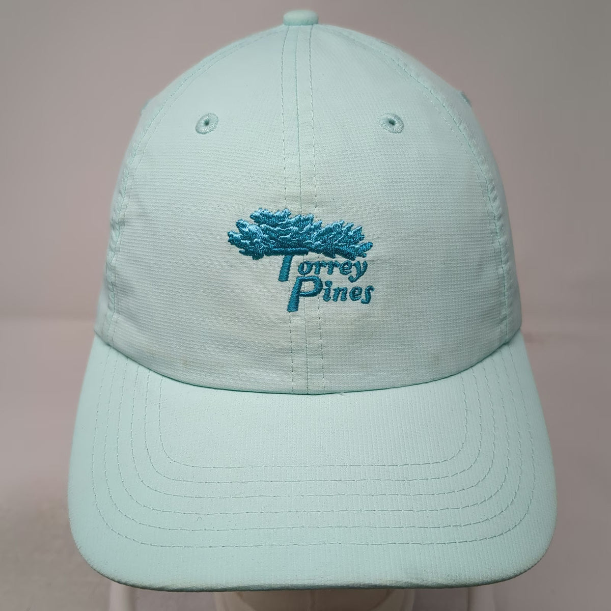 Imperial Baseball Cap Blue S Torrey Pines Golf Course Polyester Slideback Hat