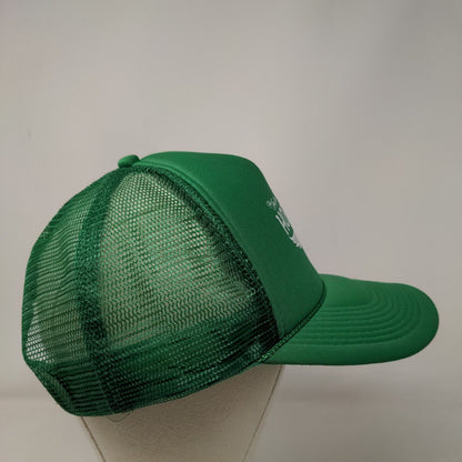 Hop Head The Hop Jam Beer & Music Festival Trucker Hat Green OSFM Mesh Back Rope