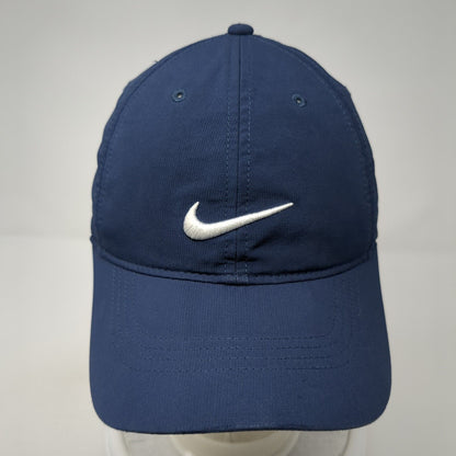 Nike Dri-Fit Strapback Hat Blue One Size Adjustable Embroidered Swoosh Legacy91
