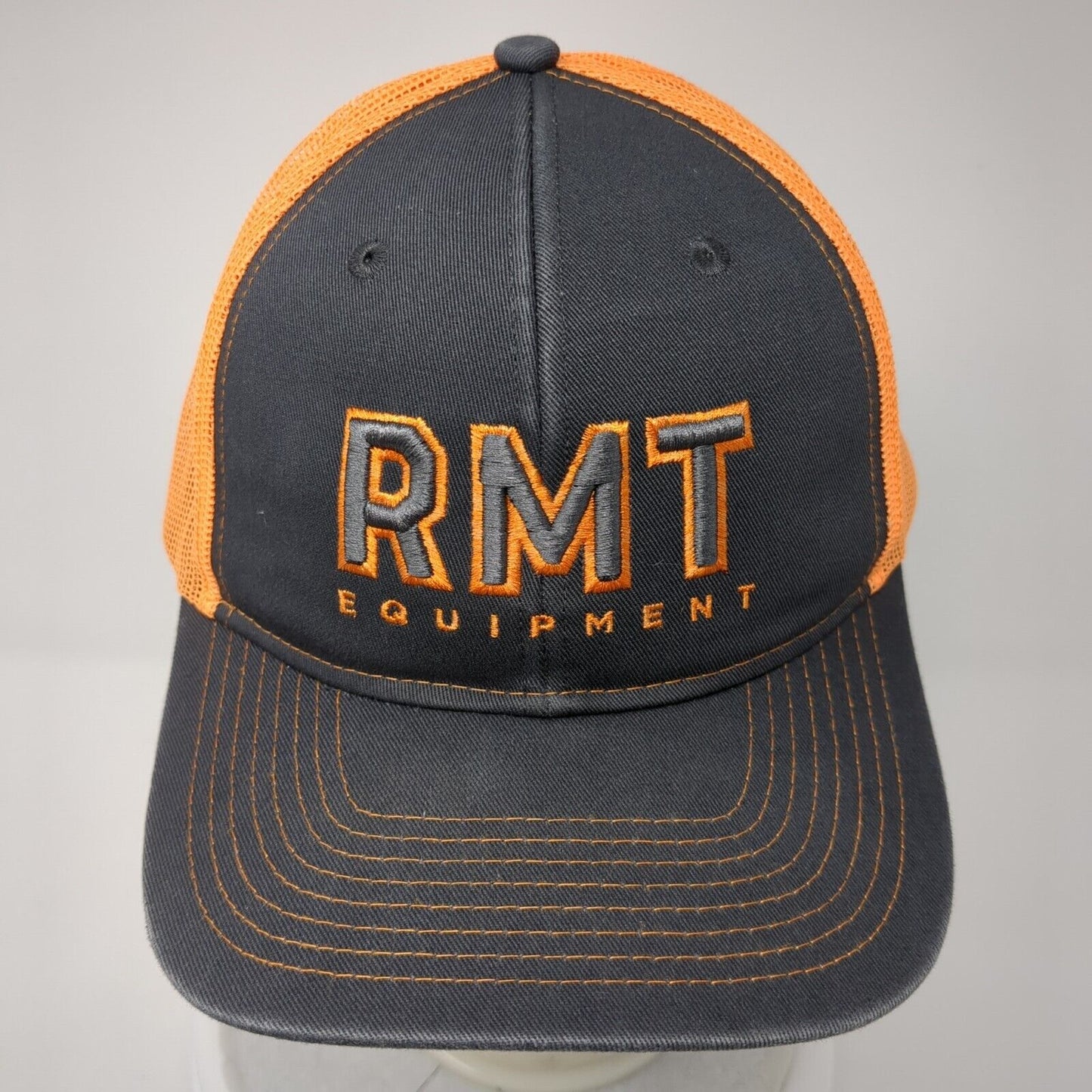 RMT Equipment Strapback Trucker Hat Multicolor OS Adjustable Mesh Port Authority