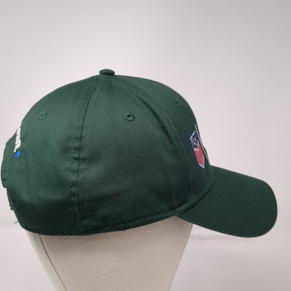 Otto Snapback Green One Size Chobani USA Feed the Dream Logo Adjustable Hat