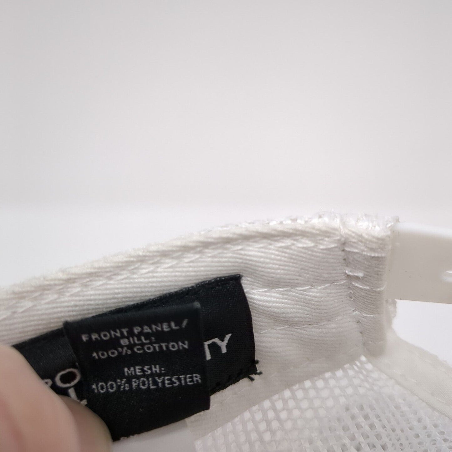 City of Good Snapback Trucker Hat Gray OS Adjustable Mesh Back Port Authority