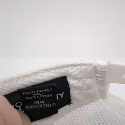 City of Good Snapback Trucker Hat Gray OS Adjustable Mesh Back Port Authority