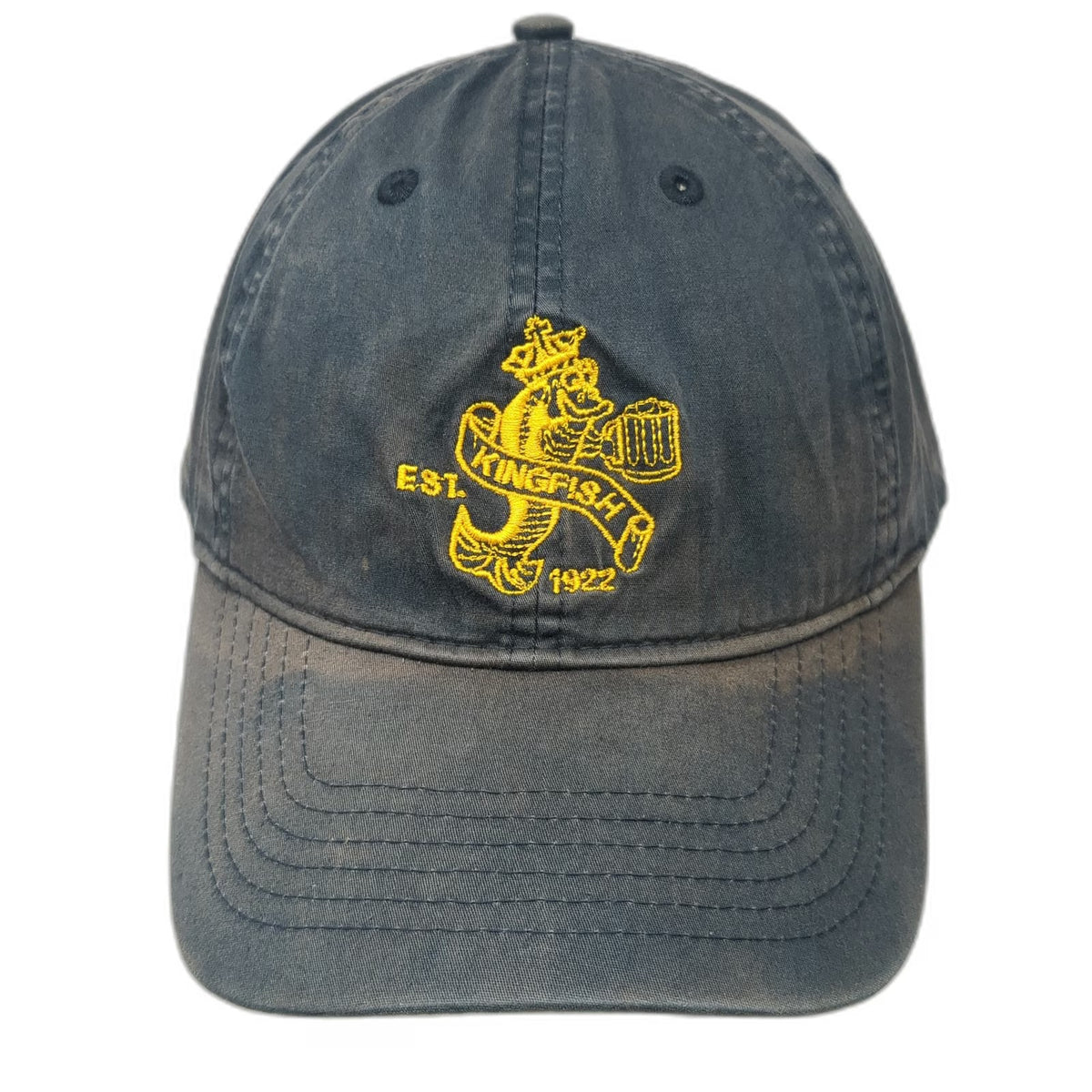 Pacific Headwear Baseball Cap Blue One Size Kingfish Pub Cafe Slideback Hat