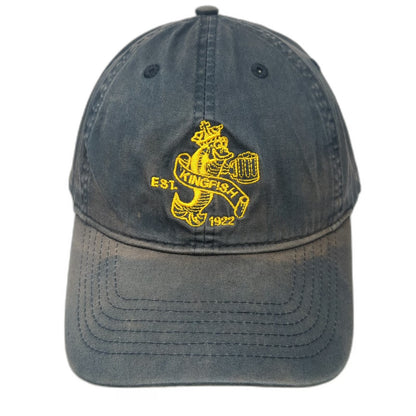 Pacific Headwear Baseball Cap Blue One Size Kingfish Pub Cafe Slideback Hat